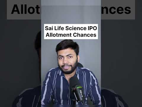 Sai Life Sciences IPO Allotment Chances🔥Latest GMP #ipo #buyback #shortsfeed