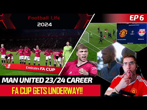 [TTB] MAN UNITED CAREER EP6 - FA CUP KICKS OFF! 🏆 - LEGEND IS BACK FOLKS!