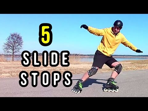 5 Slide Stops on Inline Skates