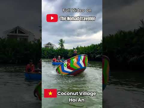 Coconut Village Hoi An, Vietnam 🇻🇳 #vietnamtravel #travelvlog