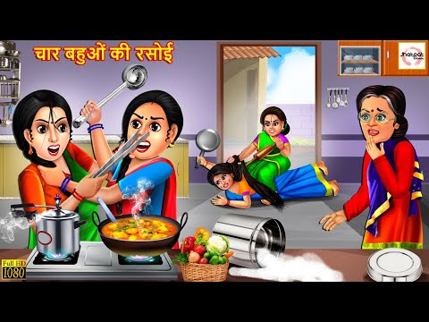 चार बहुओं की रसोई | Char Bahuon Ki Rasoi | Hindi Kahani | Stories in Hindi | Moral Stories | Stories