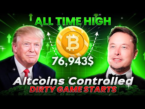 ALTCOINS Prices are controlled by Whales WHY? Bitcoin Price Reached to All Time High What’s NEXT?