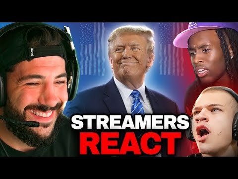 The Biggest Streamers React To Trump Winning