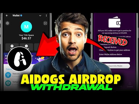 How To Claim Aidogs Airdrop | Aidogs Airdrop Withdrawal | Aidogs Tokens Withdrawal | Aidogs Update