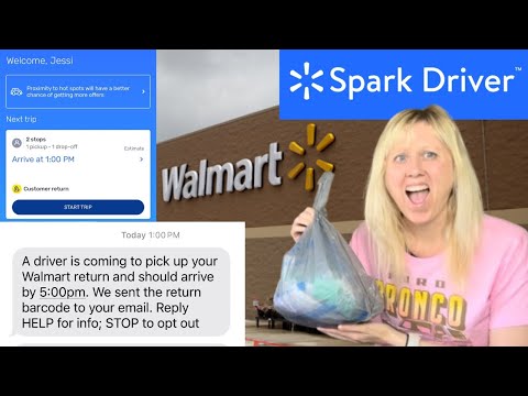 Walmart Paid Me to Return My Own Item - Using Spark to Make Extra Cash as a Side Hustle in 2024