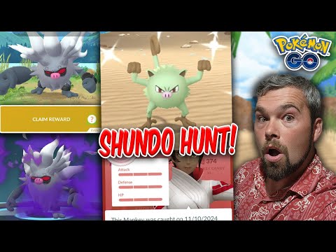 Shundo Mankey Hunt! Make Sure You Do THIS While You Can! (Pokémon GO)