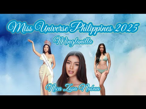 Nica Zosa Nabua Miss Universe Philippines Minglanilla 2025 #MUPH2025