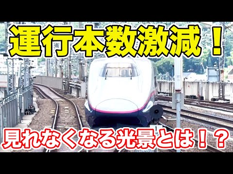 まもなく見納め！ダイヤ改正で激変する新幹線を徹底紹介！