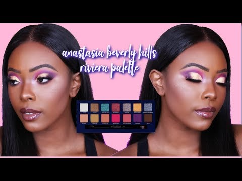 Anastasia Beverly Hills Riviera Palette | Swatches + Demo