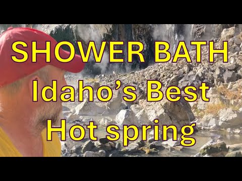 The BEST Natural Hot Spring in Idaho ||  Shower Bath offers adventure, freedom and isolation!