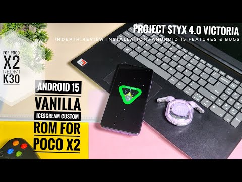 android 15 custom rom  poco x2 redmi k30