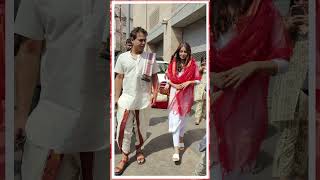 Shiv Shakti Starcast Ram Yashvardhan and Subha Rajput visited the Kashi Vishwanath temple | SBB