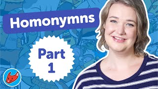 Tricky Words #25 | Homonymns | Part 1 | Made by Red Cat Reading