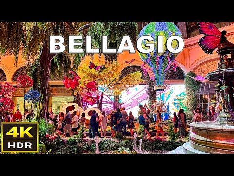 [4K HDR] Bellagio Las Vegas Walking Tour | May 2024