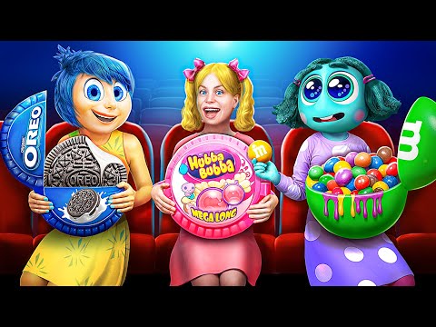 How to Sneak Candies into the Movies for Inside Out 2 / Anxiety vs Ennui vs Envy vs Embarresment