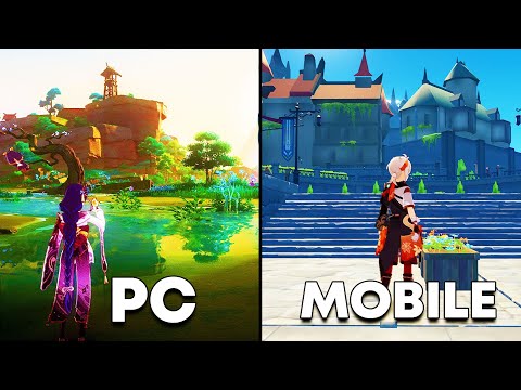 Genshin Impact Mobile vs PC // Which is Better ??