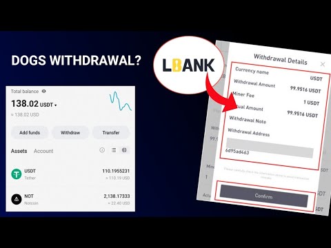 DOGS LBank App Listing & Sell Trick🤩 Dogs Airdrop Withdraw to Exchange | DOGS Coin Kaise Sell Kare