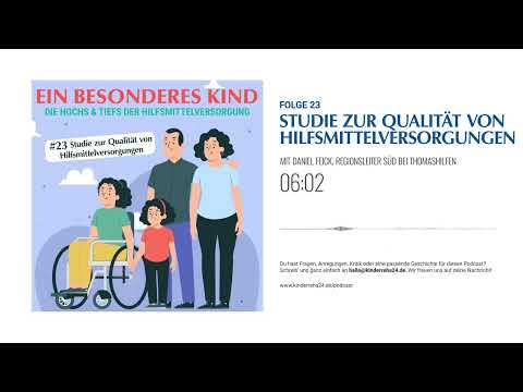 Folge 23 - Studie zur Qualität von Hilfsmittelversorgungen | Podcast KinderReha24.de