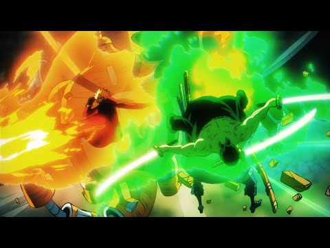 Zoro & Sanji Badass Moment ~ One Piece Ep 1041