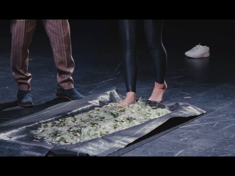 Rebecca Walks Barefoot On Broken Glass, What A Star!