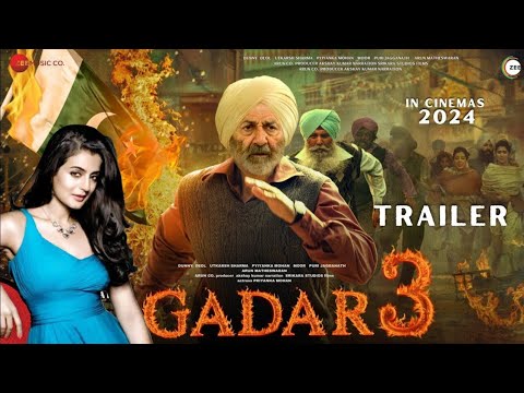 Gadar 3: The Katha Ends - Trailer | Sunny Deol | Utkarsh Sharma | Ameesha Patel, Simrat Kaur In 2024