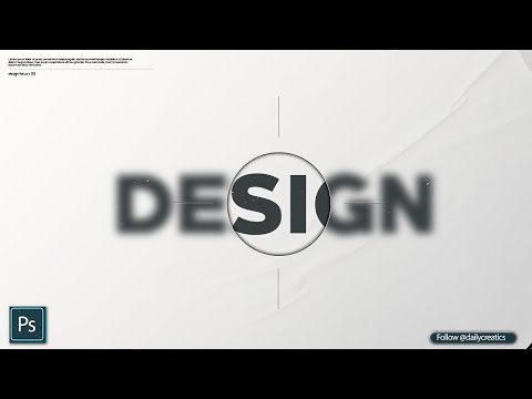 DESIGN FOCUS EFFECT TUTORIAL IN ADOBE PS | BONUS TRICK IN BETWEEN VIDEO | CHECK DESCRIPTION