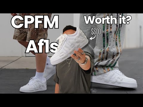 CPFM air force 1 - why pay more for an all white?