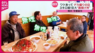 【デカ盛り】巨大おわんのびっくり丼＆重さ3kg超えの唐揚げ丼！店主の愛が溢れる大盛りメニュー『every.特集』