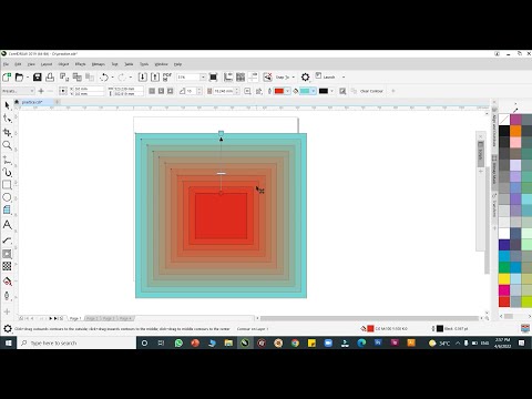 Coreldraw 2019 tutorial tamil | Toolbar |