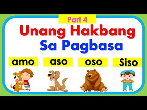 Unang Hakbang sa Pagbasa MARUNGKO-Part 4 (Letrang Oo)