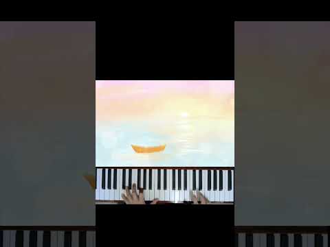 #落日亲吻银光海 ~ 简易#钢琴 | Kisses from the setting Sun ~ Easy #piano