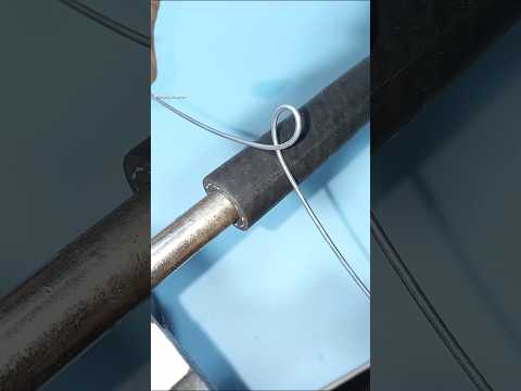 Make your own strong hose clamp with wire #shorts #diy #clamp #skills