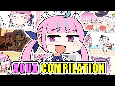 MINATO AQUA COMPILATION【Hololive Animation｜Eng sub】