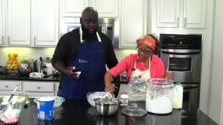 Making 4-Ingredient Buttermilk Biscuits