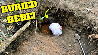 Coal Miner's Buried this Treasure 120 years ago! Antique Bottle Digging!