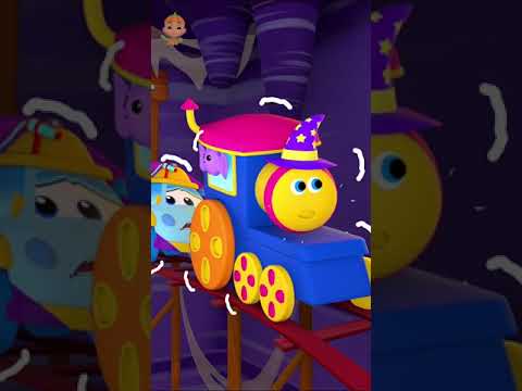 Spooky Roller Coaster #halloweenshorts #trending #cartoonvideo #viral #explore