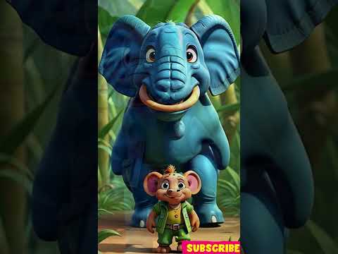 Hathi Raja Shorts | #hindisong #KidsSongs #elephant #kidssong #kids #nurseryrhymes #animalshorts