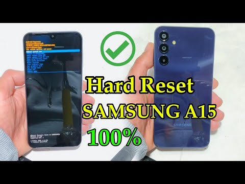 Hard Reset Samsung Galaxy A15 ✅