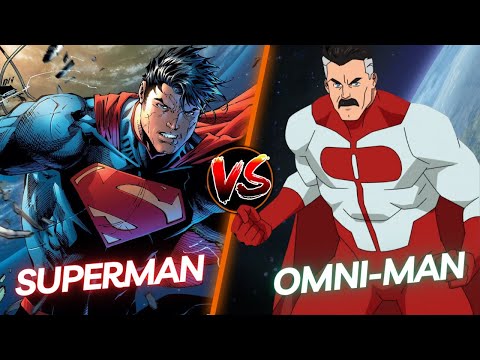 Superman VS Omni Man | DC Comics vs Invincible | BATTLE ARENA