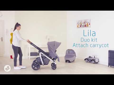 Maxi-Cosi l Lila pushchair l Duo Mode l How to attach the carrycot