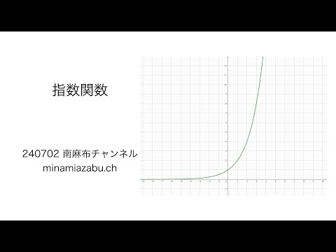 【数学2】指数関数 (silent) 240702