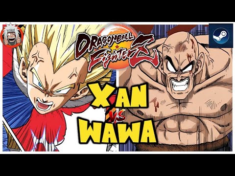 DBFZ Wawa vs Xan (VegetaSSJ, Black, Trunks) vs (VegetaSSB, Jiren, Nappa)