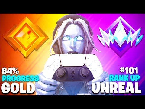 Gold to Unreal Controller Speedrun (Fortnite Season 4 Ranked)