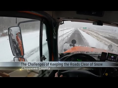 Chippewa County plow driver shares the challenges of keeping the roads clear of snow