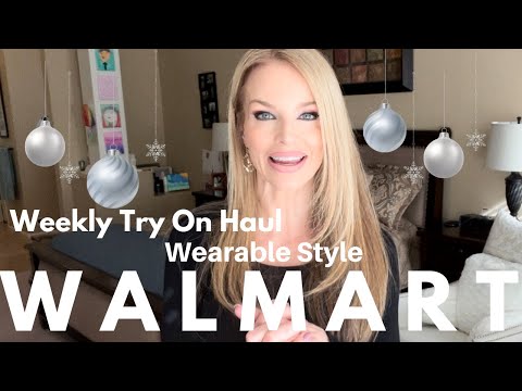 Walmart Try On Haul- Wearable Basics -Style over 40-How to Dress Stylish on a Budget-Winter 2022