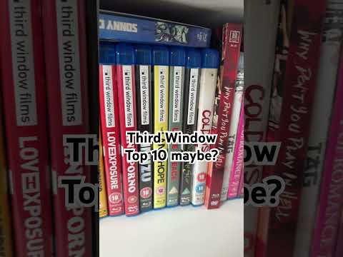 Who wants to see my Third Window Top 10 or even 20? #movie #film #bluraycollection