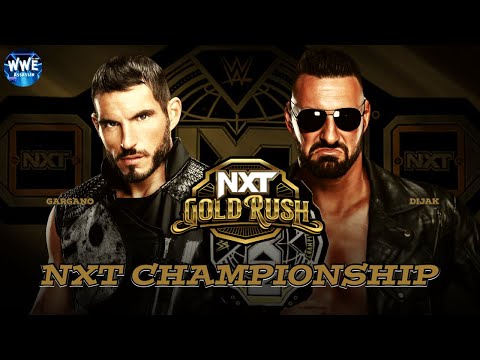 WWE 2K24 NXT GOLDRUSH MAIN EVENT; GARGANO VS. DIJAK FOR THE NXT CHAMPIONSHIP!!!