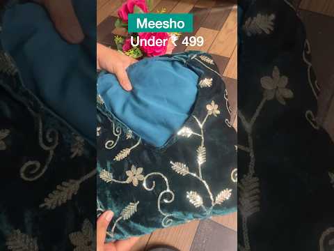 Meesho velvet kurta set #shorts #youtubeshortsvideo #meeshohaul #meeshokurtaset  #kurtaset o