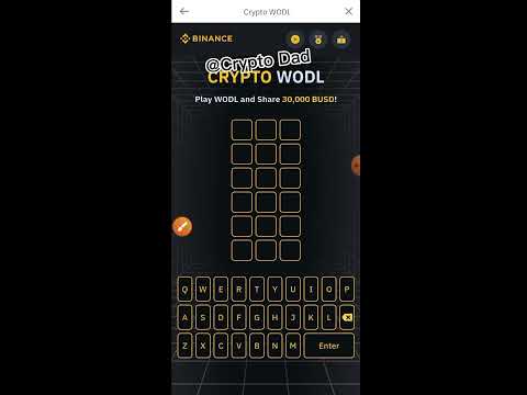 New Crypto Wodl Complete Answers Round 1 of 5 || Binance crypto wodl 3 letters answer | BNB chain