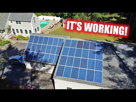 INSANELY Cheap Off Grid Solar Roof Mount System Get's To Work!